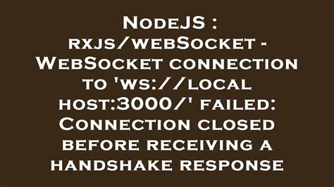 Essentially, adding the following lines to the client config in the nginx. . Websocket js a9be 46 websocket connection to ws localhost 3000 nextwebpack hmr failed